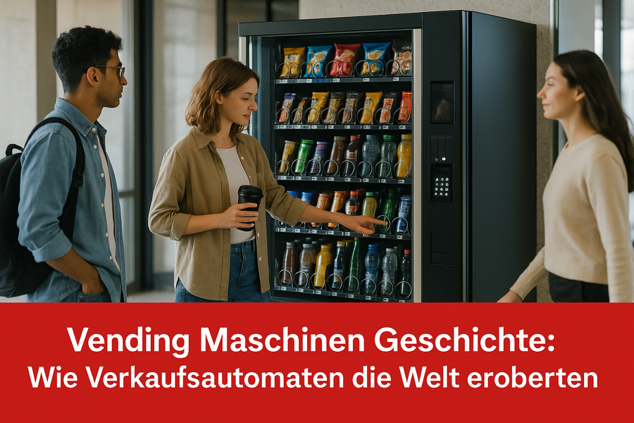 Geschichte der Vending Maschinen