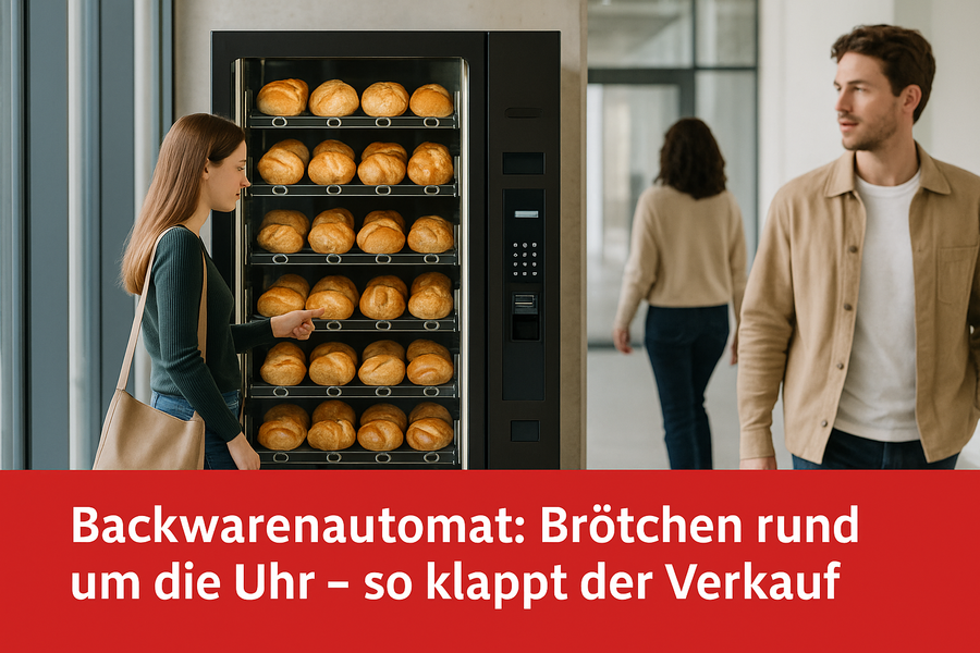 Backwarenautomaten: Brötchen rund um die Uhr