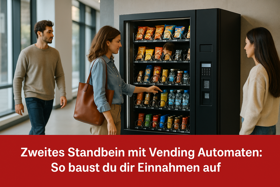 Zweites Standbein mit Vending Automaten