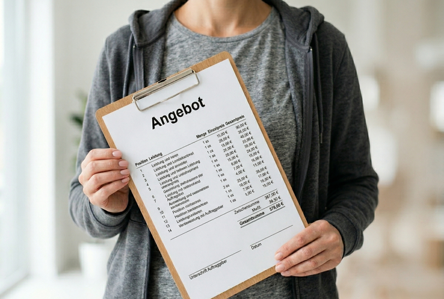 <strong>Ja, ein Angebot</strong>