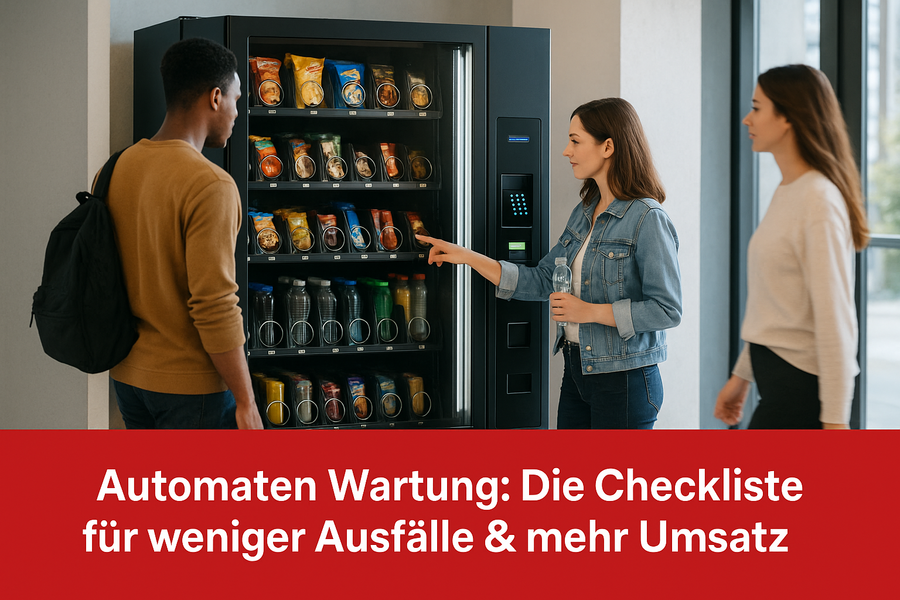 Wartung von Automaten: Checkliste